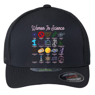 Famous Females Of Science Flexfit Unipanel Trucker Cap