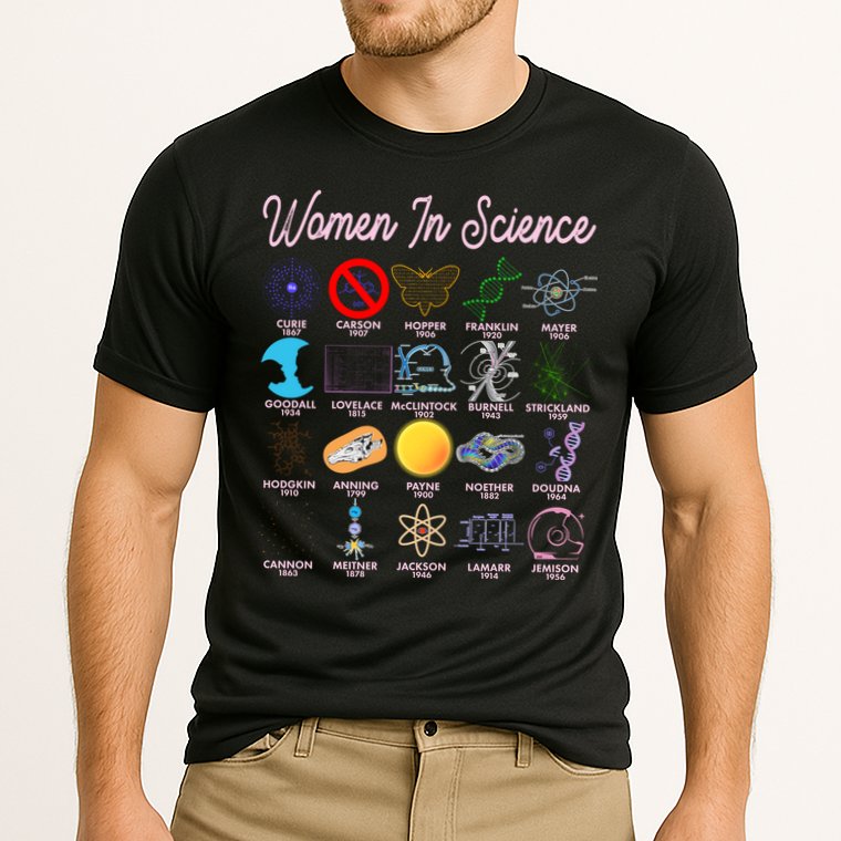 Famous Females Of Science Performance Shirt