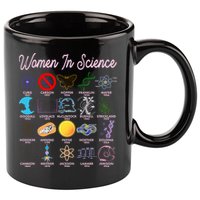 Famous Females Of Science 11oz C Handle Ceramic Mug