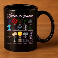 Famous Females Of Science 11oz C Handle Ceramic Mug
