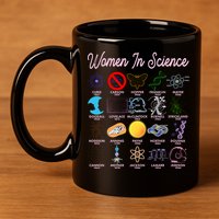 Famous Females Of Science 11oz C Handle Ceramic Mug