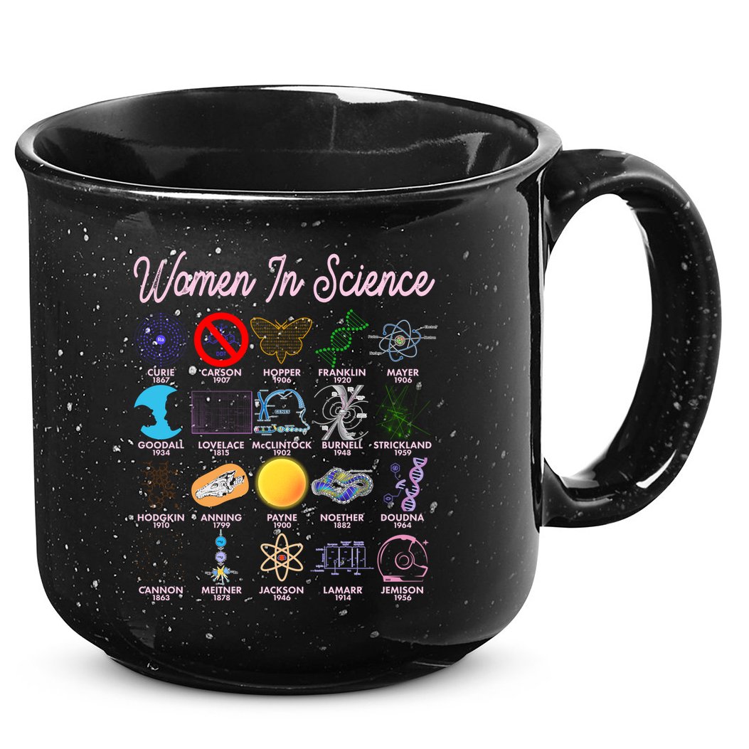 Famous Females Of Science 15oz Campfire Ceramic Mug