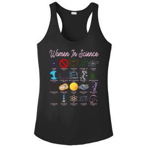 Famous Females Of Science Ladies PosiCharge Competitor Racerback Tank