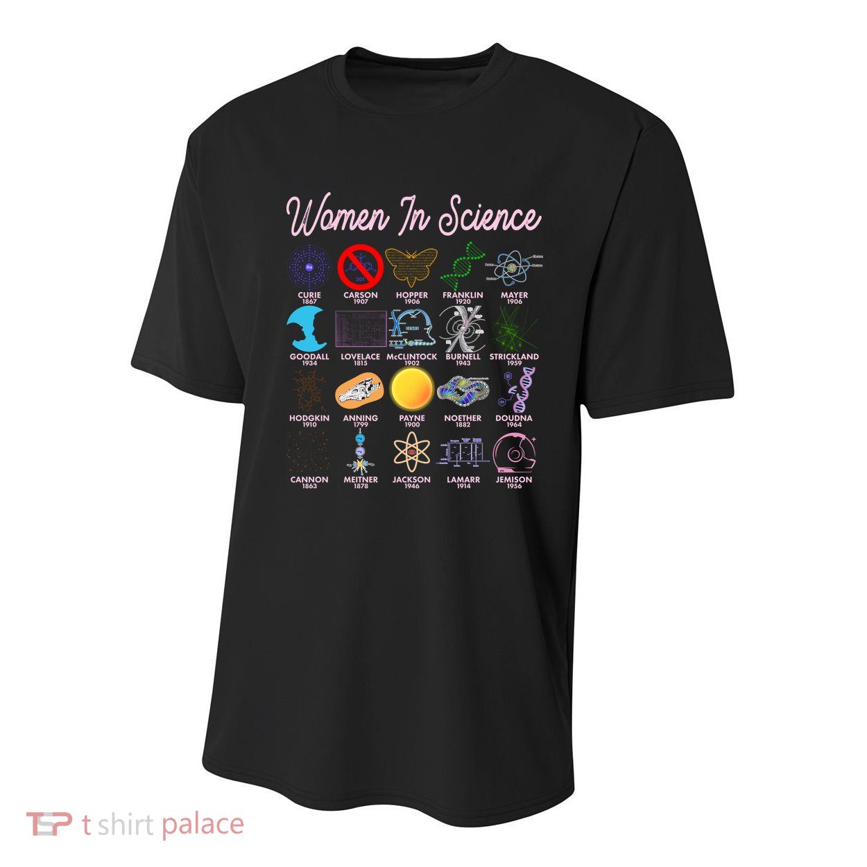 Famous Females Of Science Youth Performance Sprint T-Shirt