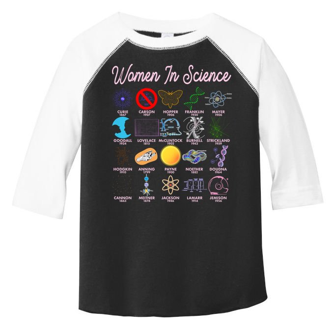Famous Females Of Science Toddler Fine Jersey T-Shirt