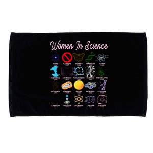 Famous Females Of Science Microfiber Hand Towel