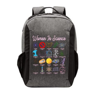 Famous Females Of Science Vector Backpack