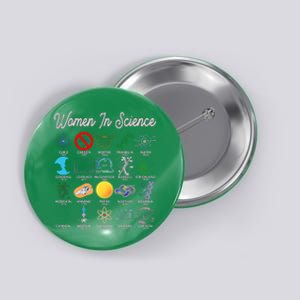 Famous Females Of Science Button