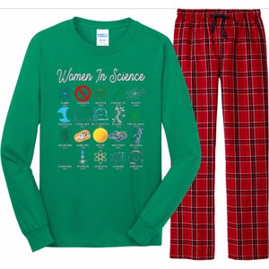 Famous Females Of Science Long Sleeve Pajama Set