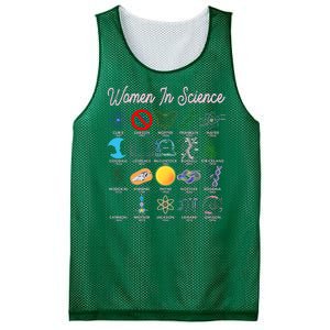 Famous Females Of Science Mesh Reversible Basketball Jersey Tank