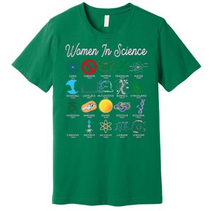 Famous Females Of Science Premium T-Shirt