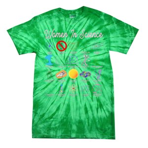 Famous Females Of Science Tie-Dye T-Shirt