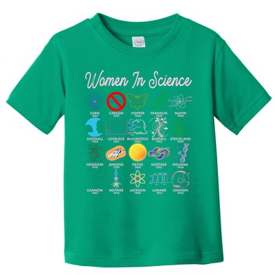 Famous Females Of Science Toddler T-Shirt