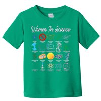 Famous Females Of Science Toddler T-Shirt