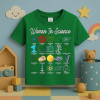 Famous Females Of Science Toddler T-Shirt