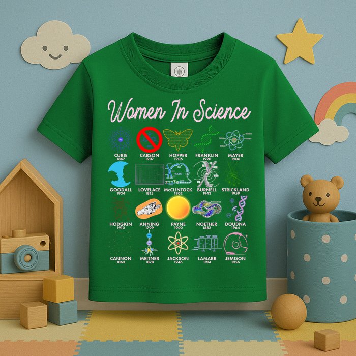 Famous Females Of Science Toddler T-Shirt