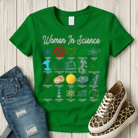 Famous Females Of Science Womens T-Shirt