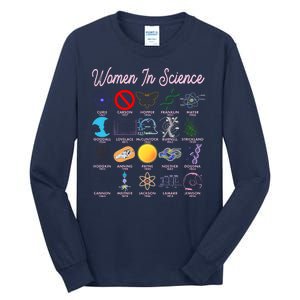 Famous Females Of Science Tall Long Sleeve T-Shirt