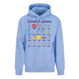 Famous Females Of Science Unisex Surf Hoodie