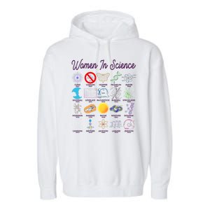 Famous Females Of Science Garment-Dyed Fleece Hoodie