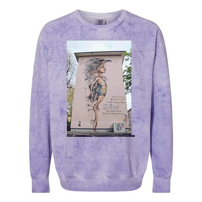 Forgiveness Colorblast Crewneck Sweatshirt