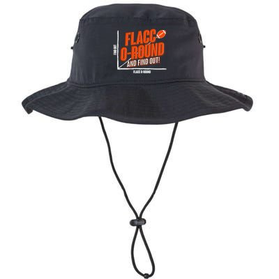 Funny Flacc O Round And Find Out Football Fan Bucket Hat