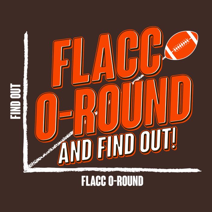Funny Flacc O Round And Find Out Football Fan Short Acrylic Beanie