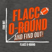 Funny Flacc O Round And Find Out Football Fan Vector Backpack