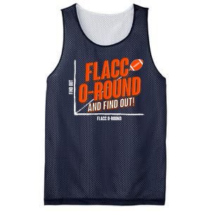 Funny Flacc O Round And Find Out Football Fan Mesh Reversible Basketball Jersey Tank