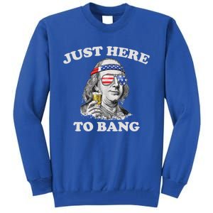 Funny Fourth Of July 4th Of July Ben Drankin Gift Cute Gift Tall Sweatshirt