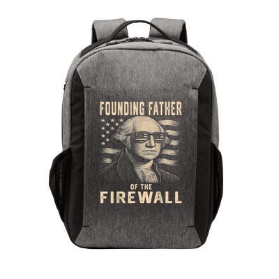Founding Father Of The Firewall Funny Cybersecurity USA Vector Backpack