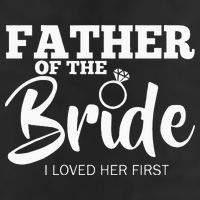 Funny Father Of The Bride Fatherly Love Dad 7 Panel Mesh Trucker Snapback Hat