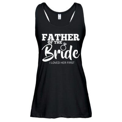 Funny Father Of The Bride Fatherly Love Dad Ladies Essential Flowy Tank