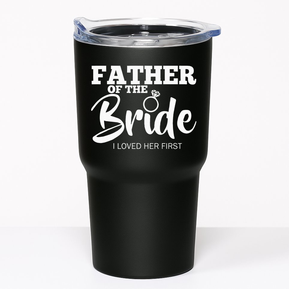 Funny Father Of The Bride Fatherly Love Dad Tumbler