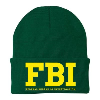 Fbi Federal Office For Investigation Officers Knit Cap Winter Beanie