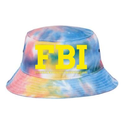 Fbi Federal Office For Investigation Officers Tie Dye Newport Bucket Hat