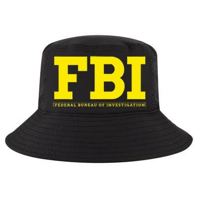 Fbi Federal Office For Investigation Officers Cool Comfort Performance Bucket Hat