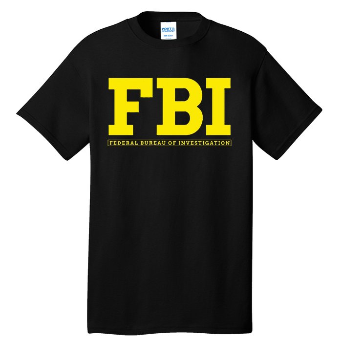 Fbi Federal Office For Investigation Officers Tall T-Shirt