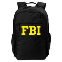 Fbi Federal Office For Investigation Officers Daily Commute Backpack