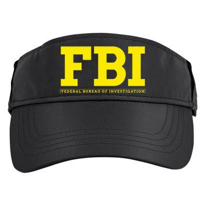 Fbi Federal Office For Investigation Officers Adult Drive Performance Visor