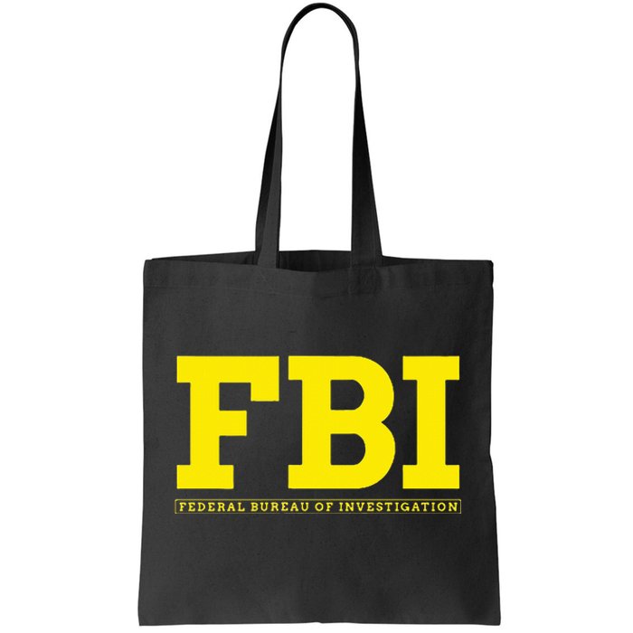 Fbi Federal Office For Investigation Officers Tote Bag