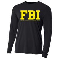 Fbi Federal Office For Investigation Officers Cooling Performance Long Sleeve Crew