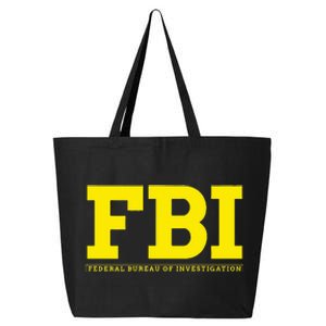 Fbi Federal Office For Investigation Officers 25L Jumbo Tote