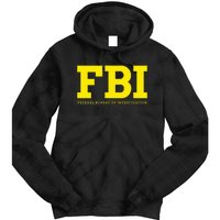 Fbi Federal Office For Investigation Officers Tie Dye Hoodie