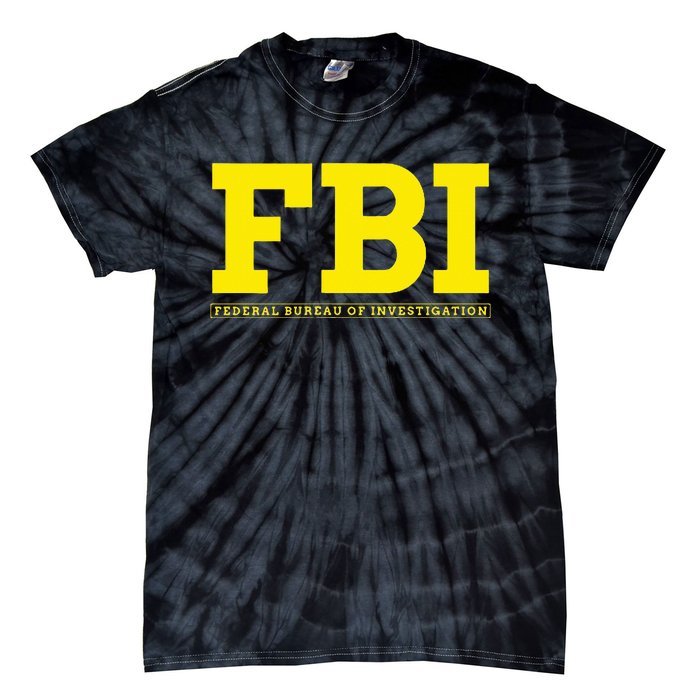 Fbi Federal Office For Investigation Officers Tie-Dye T-Shirt