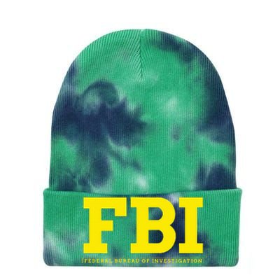 Fbi Federal Office For Investigation Officers Tie Dye 12in Knit Beanie