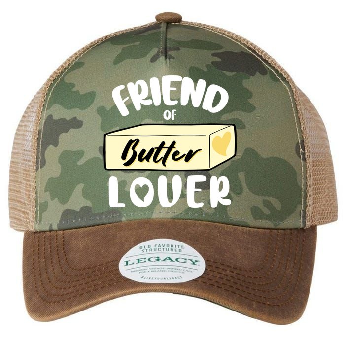 Funny Friend Of Butter Lover Matching Group Legacy Tie Dye Trucker Hat