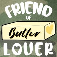 Funny Friend Of Butter Lover Matching Group Legacy Tie Dye Trucker Hat