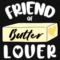 Funny Friend Of Butter Lover Matching Group Ladies PosiCharge Tri-Blend Wicking Tank