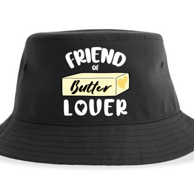 Funny Friend Of Butter Lover Matching Group Sustainable Bucket Hat